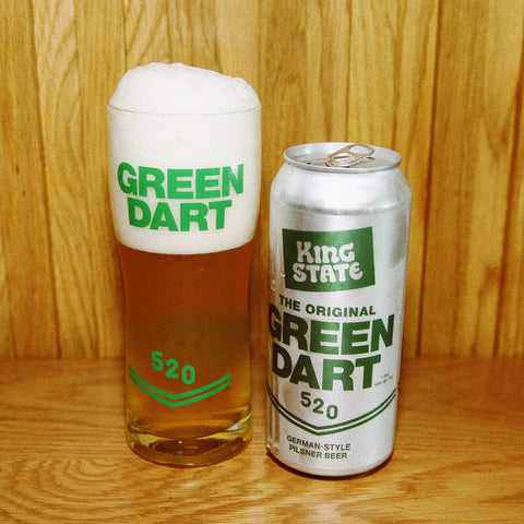 Green Dart Glass