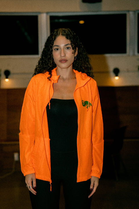 King State Safety Orange Hooded Jacket